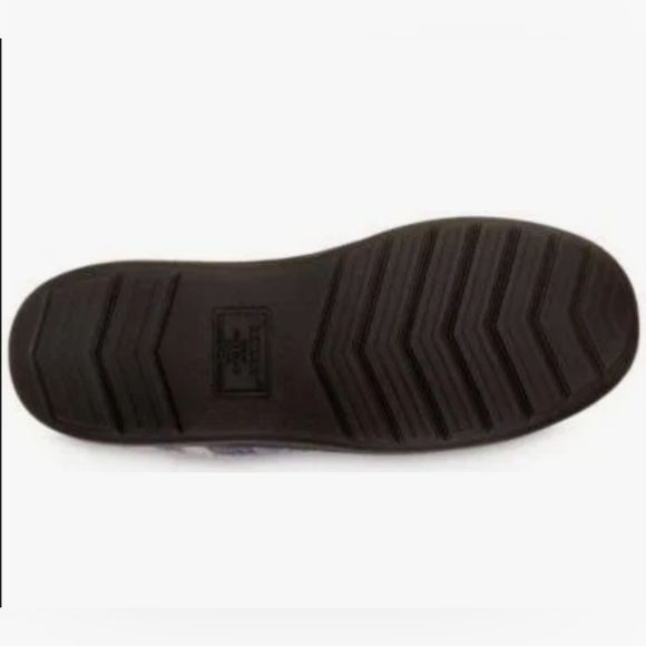 Isotoner Signature Slippers Navy Blue Plaid NWT - Picture 5 of 6